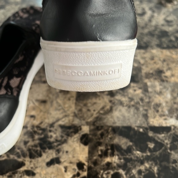 Rebecca minkoff lace trim platform sneakers - Picture 6 of 9